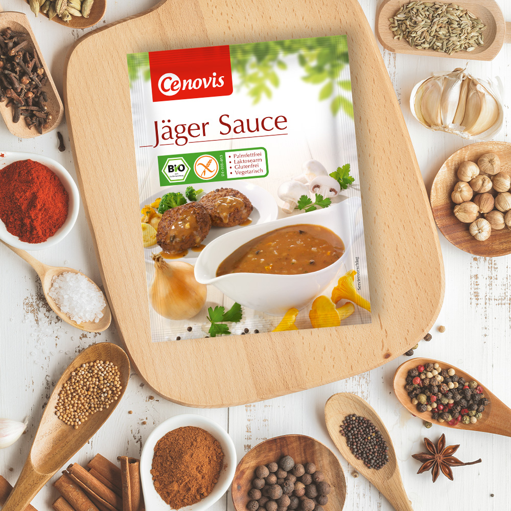 Jäger Sauce, bio | Saucen | Produkte | Cenovis