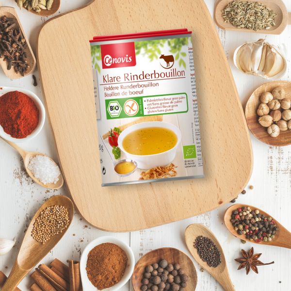 Klare Rinderbouillon, bio