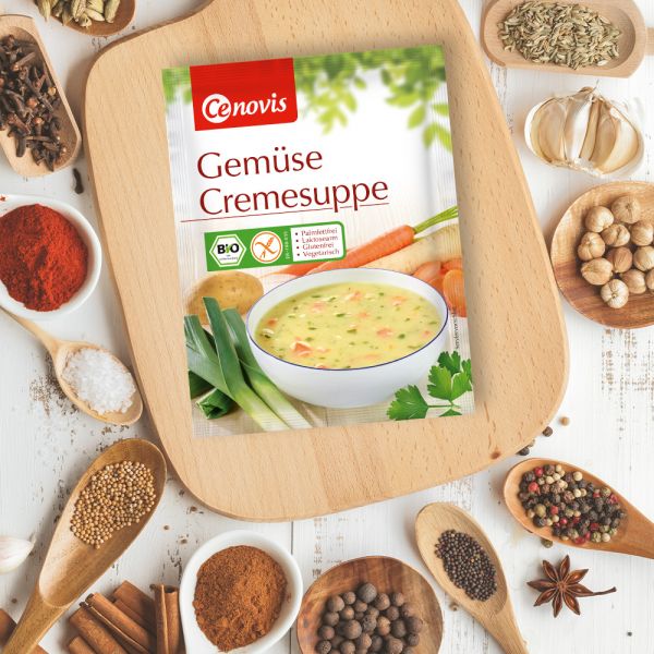 Gemüse Cremesuppe, bio