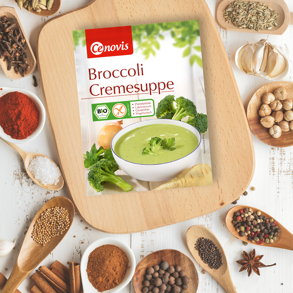 Broccoli Cremesuppe, bio | Suppen | Produkte | Cenovis