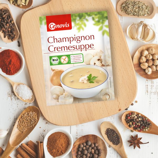 Champignon Cremesuppe, bio